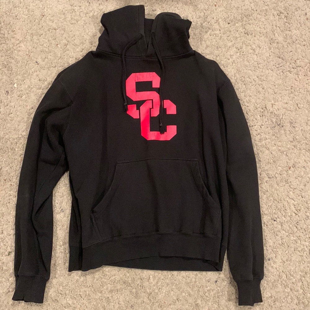 Black USC Trojans Sweater